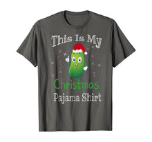 Load image into Gallery viewer, This Is My Christmas Pajama Shirt Pickle Cucumber Gifts T-Shirt
