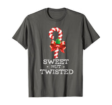 Load image into Gallery viewer, Sweet But Twisted Funny Candy Cane Christmas Xmas Pajama T-Shirt
