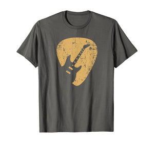 Vintage Guitar Pick New Gifts Guitarist Love Music T-Shirt