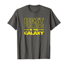 Load image into Gallery viewer, Mens Fiance Gifts -Best Fiance in the Galaxy- Men Tee Shirts
