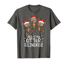 Load image into Gallery viewer, Funny shirts V-neck Tank top Hoodie sweatshirt usa uk au ca gifts for Otter Reindeer Deer Antler Moose Christmas Xmas Gift Present T-Shirt 127544

