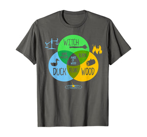 Funny shirts V-neck Tank top Hoodie sweatshirt usa uk au ca gifts for Witch Duck Wood Same Weight Made Of Wood Burn Float T-Shirt 123028