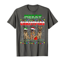 Load image into Gallery viewer, Funny shirts V-neck Tank top Hoodie sweatshirt usa uk au ca gifts for German Shepherd Dog Tree Christmas Sweater Xmas Dogs Gifts T-Shirt 897453
