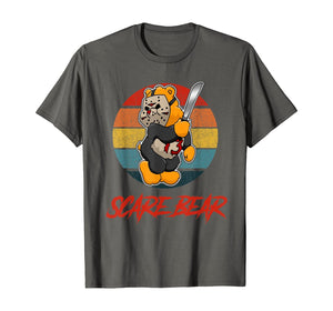 Scare Bear Funny Halloween Scary Horror T-Shirt