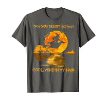 Load image into Gallery viewer, Witch Riding Brooms On A Dark Desert Highways Halloween T-Shirt 61531
