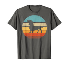 Load image into Gallery viewer, Funny shirts V-neck Tank top Hoodie sweatshirt usa uk au ca gifts for Dachshund Vintage Silhouette 60s 70s Retro Gifts Dog Lover T-Shirt 279074
