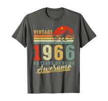 Load image into Gallery viewer, Vintage Retro 1966 53rd Birthday Gifts 53 Years Old Awesome T-Shirt
