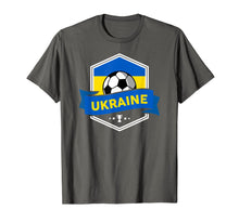 Load image into Gallery viewer, Ukraine Soccer T Shirt Ukrainian Team Ball Flag Gift 2020 T-Shirt-3201705
