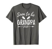 Load image into Gallery viewer, Mens Soon To Be Grandpa Est.2020 Shirt Pregnancy Announcement T-Shirt
