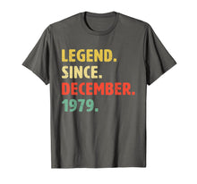 Load image into Gallery viewer, Vintage Retro 40th Birthday Gifts Idea Classic December 1979 T-Shirt-446822
