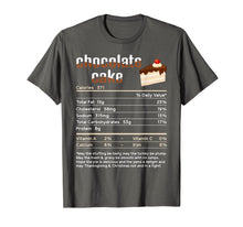 Load image into Gallery viewer, Funny shirts V-neck Tank top Hoodie sweatshirt usa uk au ca gifts for Chocolate Cake Thanksgiving Food Nutrition Facts Matching T-Shirt 1083175
