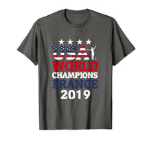Load image into Gallery viewer, USA Women Soccer World Champions 2019 4 Stars Gift T-Shirt 132502
