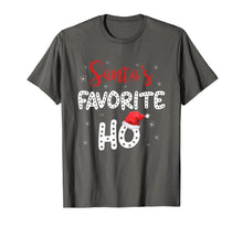Load image into Gallery viewer, Xmas Gifts Santa&#39;s Favorite Ho With Santa Hat Christmas T-Shirt
