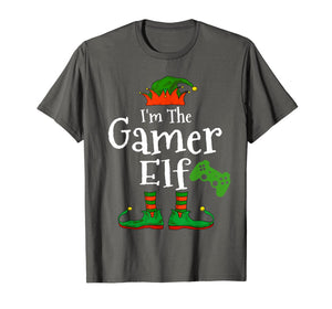 Funny shirts V-neck Tank top Hoodie sweatshirt usa uk au ca gifts for I'm The Gamer Elf Family Matching Funny Christmas Boys Gift T-Shirt 343200