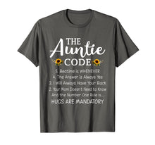 Load image into Gallery viewer, Funny Family Matching Gifts For Aunt The Auntie Code T-Shirt-3161373
