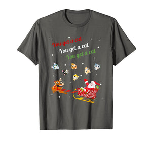 You get a Cat Cats For Everybody Christmas Cute Cat Lover T-Shirt-3208375