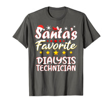 Load image into Gallery viewer, Funny shirts V-neck Tank top Hoodie sweatshirt usa uk au ca gifts for Santa&#39;s Favorite Dialysis Technician Christmas Xmas gift T-Shirt 1328547
