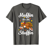 Load image into Gallery viewer, Funny shirts V-neck Tank top Hoodie sweatshirt usa uk au ca gifts for Huffin For The Stuffin Thanksgiving Turkey Trot 5k Race T-Shirt 162308
