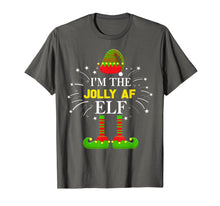Load image into Gallery viewer, Funny shirts V-neck Tank top Hoodie sweatshirt usa uk au ca gifts for I&#39;m The Jolly Af Elf Matching Family Elf Christmas Gifts T-Shirt 887601
