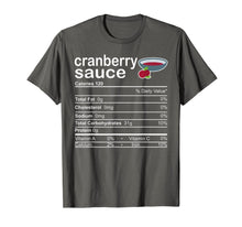 Load image into Gallery viewer, Funny shirts V-neck Tank top Hoodie sweatshirt usa uk au ca gifts for Cranberry Sauce Nutrition facts Thanksgiving Costume Gifts T-Shirt 1134761
