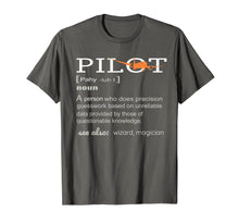 Load image into Gallery viewer, Pilot Definition Shirt who lover Funny Airplane aircraft
