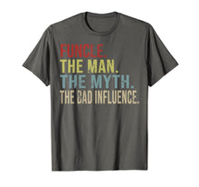Load image into Gallery viewer, Vintage Funcle The Man The Myth The Bad Influence Gifts T-Shirt-222749
