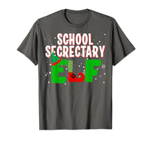 Load image into Gallery viewer, School Secretary Elf Funny Christmas Matching Group Gifts T-Shirt

