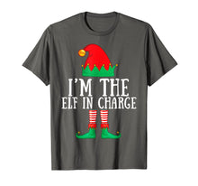 Load image into Gallery viewer, I&#39;m The Elf in Charge Matching Family Group Christmas Gifts T-Shirt-2134025
