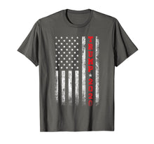 Load image into Gallery viewer, Trump 2020 American Flag Vintage T-Shirt 42557
