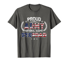Load image into Gallery viewer, Proud Army National Guard Stepdad Gift T-Shirt T-Shirt
