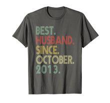 Load image into Gallery viewer, Mens 6th Wedding Anniversary Gifts Husband Since October 2013 T-Shirt
