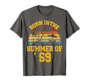 Vintage 50th Birthday Summer Of 69 Shirt 1969 Birthday Gifts T-Shirt 220844