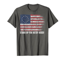 Load image into Gallery viewer, Patriotic 1776 Tee Respect the Flag Stand up for Betsy Ross T-Shirt
