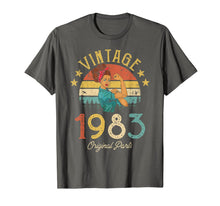 Load image into Gallery viewer, Vintage 1983 Made in 1983 36th birthday 36 years old Gift T-Shirt
