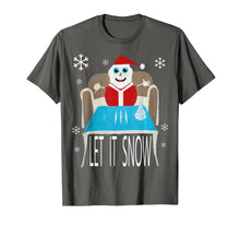 Load image into Gallery viewer, Let It Snow Santa Cocaine Adult Humor Xmas Funny Gag Gifts T-Shirt-1769818
