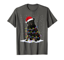 Load image into Gallery viewer, Pug Santa Christmas Tree Lights Xmas Gifts T-Shirt-1970505
