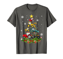 Load image into Gallery viewer, Funny shirts V-neck Tank top Hoodie sweatshirt usa uk au ca gifts for Tractor Christmas Tree gift Holiday Tractor funny xmas Gift T-Shirt 325924
