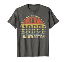 Load image into Gallery viewer, Born July 1969 Limited Edition Bday Gifts 50th Birthday T-Shirt 52845
