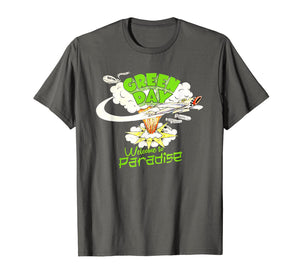 New Green day Tshirt welcome to paradise design gift 339787