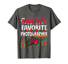 Load image into Gallery viewer, Santa&#39;s Favorite Photographer gift Photographer christmas  T-Shirt
