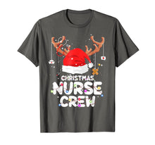 Load image into Gallery viewer, Funny shirts V-neck Tank top Hoodie sweatshirt usa uk au ca gifts for Christmas Nurse Crew Santa Hat Reindeer Merry Christmas gift T-Shirt 266284

