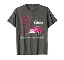 Load image into Gallery viewer, Pink Truck Pumpkin October Breast Cancer Awareness Month T-Shirt

