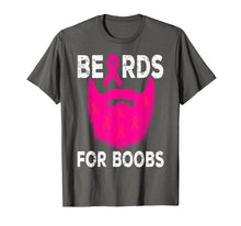 Load image into Gallery viewer, Pink Beards For Boobs Breast Cancer Awareness Month October T-Shirt
