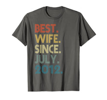 Load image into Gallery viewer, 7th Wedding Anniversary Gifts Best Wife Since July 2012 487077
