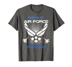 Proud Air Force Mamaw T-Shirt Veterans Day Shirts T-Shirt
