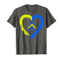 Load image into Gallery viewer, 3 Arrows Heart Love Down Syndrome Awareness TShirt308897
