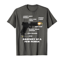 Load image into Gallery viewer, Anatomy of a Pew Pewer Meme Gun and Ammo Lover T-Shirt-223516
