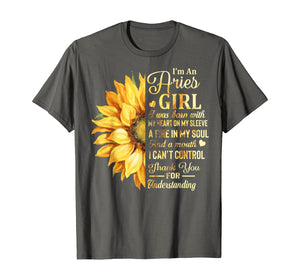 I'm An Aries Girl Sunflower Birthday Gift TShirt459393