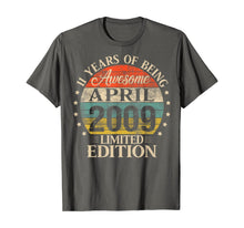 Load image into Gallery viewer, 11 Year Old Gifts April 2009 Limited Edition 11th Birthday TShirt396646
