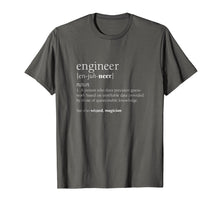 Load image into Gallery viewer, Engineer Definition T Shirt, Funny Engineering Gift

